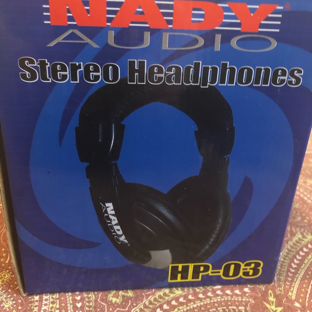 Stereo headphones by Nady  Hp03